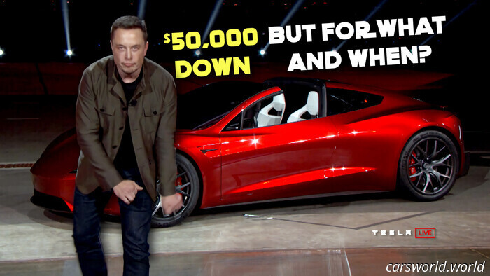 8 anni dopo, Tesla sta ancora prendendo Reservations 50K Prenotazioni Roadster che Musk ha promesso per 2020 / Carscoops